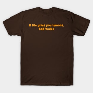 Add Vodka T-Shirt